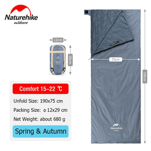 Naturehike Ultralight Waterproof Sleeping Bag LW180 Envelope