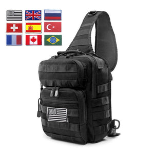 900D Large  Waterproof  Molle  EDC Tactical Shoulder Bag