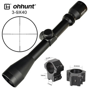 ohhunt 3-9X40  Scope Rangefinder Reticle  or Mil Dot Reticle