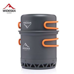 Widesea Camping 1.3L 2.3L  Outdoor Cooking Set
