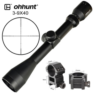 ohhunt 3-9X40  Scope Rangefinder Reticle  or Mil Dot Reticle