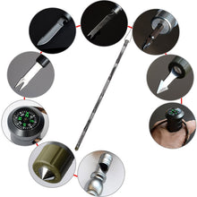 Load image into Gallery viewer, Multifunctional Defense Tactical Alpenstock Walking Stick
