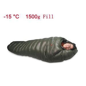 Down Sleeping Bag Winter Camping -15°C