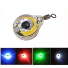 Load image into Gallery viewer, 10pcs Mini Underwater Fish Attraction Lamp Lure Green/Red/Blue/White/Colorful LED Flashing Fishing Lure Light Squid Bait
