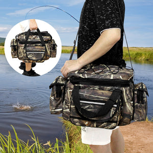 Large Capacity Waterproof Fishing Tackle Storage Bag