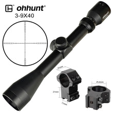 Load image into Gallery viewer, ohhunt 3-9X40  Scope Rangefinder Reticle  or Mil Dot Reticle
