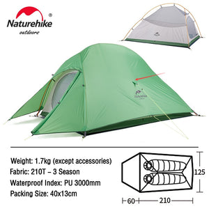 Naturehike Cloud Ultralight 20D Nylon Waterproof Tent