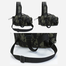 Load image into Gallery viewer, Multifunction Single Shoulder Crossbody Fishing Tackle Bag
