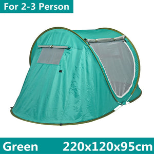 5-8 People Windproof Waterproof 4 Season Automatic Pop-up Tent