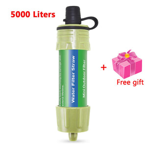 Emergency Water Purifier Straw Filtration System