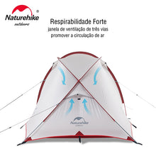 Load image into Gallery viewer, Naturehike Ultralight Waterproof  3 4 Person Tent
