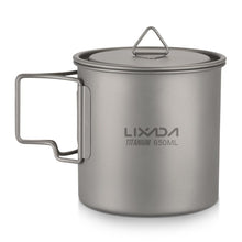 Load image into Gallery viewer, Lixada Titanium Water Mug/Tea Pot with Handle
