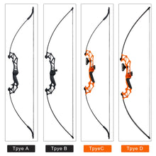 Load image into Gallery viewer, Toparchery 30/40/50lbs Taken Down Recurve Bow Mixed Carbon Arrows Quiver 12pcs

