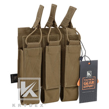 Load image into Gallery viewer, KRYDEX Modular MOLLE Triple Magazine Pouch For MP5 MP7 KRISS - maxoutdoorgearandgadgets
