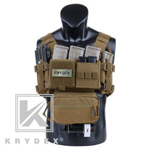 Load image into Gallery viewer, KRYDEX MK3 Tactical Classic Chest Rig Coyote Brown with Magazine Pouch - maxoutdoorgearandgadgets
