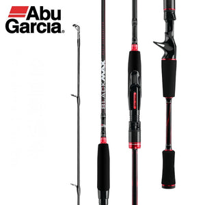 Abu Garcia New Black Max Baitcasting Spinning Carbon Fishing Rod 1.98m 2.13m 2.28m UL M MH - maxoutdoorgearandgadgets