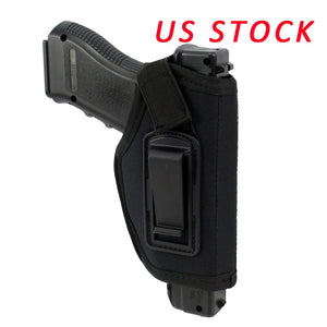 US Stock Concealed Belt IWB Holster for All Compact Subcompact Pistols Black - maxoutdoorgearandgadgets