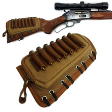 Load image into Gallery viewer, Rifle Shotgun Buttstock Cheek Rest Shell Holder - maxoutdoorgearandgadgets
