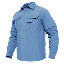 Load image into Gallery viewer, Mens quick dry LS Shirt - maxoutdoorgearandgadgets
