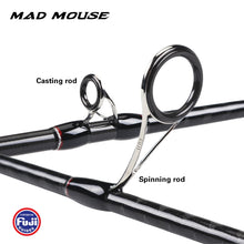 Load image into Gallery viewer, MADMOUSE slow jigging rod 1.9M 12kgs lure weight 60-150g per 0.8-2.5  spinning/casting boat rod - maxoutdoorgearandgadgets
