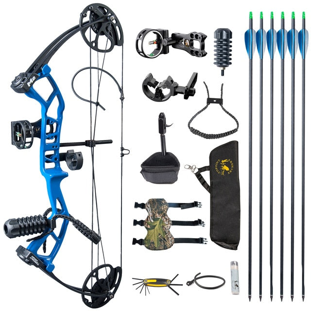 Compound Bow Full Package,10-40 lbs , Up to 290 fps - maxoutdoorgearandgadgets