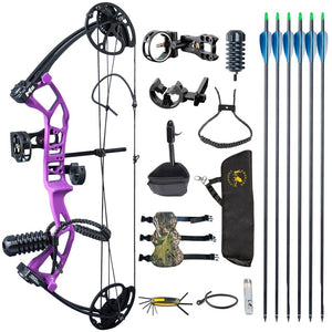 Compound Bow Full Package,10-40 lbs , Up to 290 fps - maxoutdoorgearandgadgets