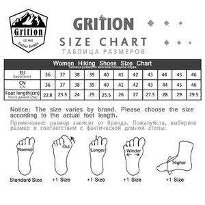 GRITION Women High Top Waterproof Breathable Non Slip Trekking Boots - maxoutdoorgearandgadgets