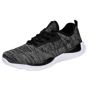 Men's Flying Woven Breathable Non-slip Wear-resistant Cushion Sneakers - maxoutdoorgearandgadgets