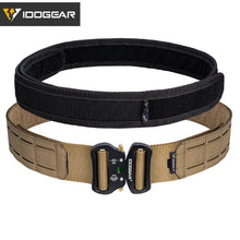 Load image into Gallery viewer, IDOGEAR 2 Inch MOLLE Tactical Mens Belt Quick Release Metal Buckle
