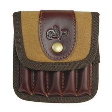 Load image into Gallery viewer, 5 Round Leather Ammo Pouch - maxoutdoorgearandgadgets
