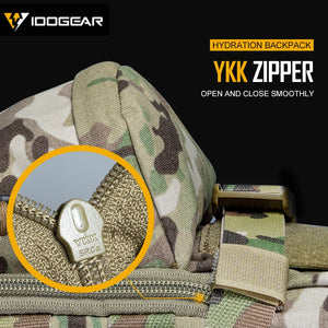 IDOGEAR Mini Hydration Backpack - Molle Hydration Assault  Pouch - maxoutdoorgearandgadgets