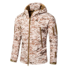 Load image into Gallery viewer, ANTARCTICA Camouflage Warm Fleece Waterproof Jacket Men - maxoutdoorgearandgadgets
