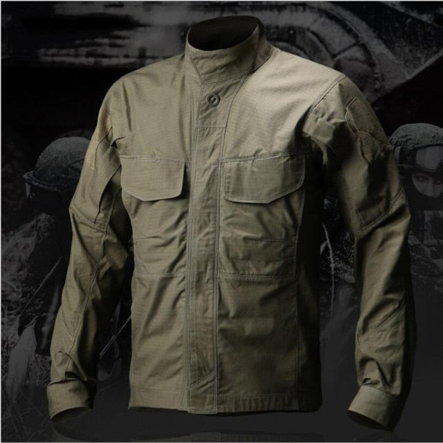 Newest Tactical Long Sleeve Waterproof Multi-Pocket Outdoor Shirt