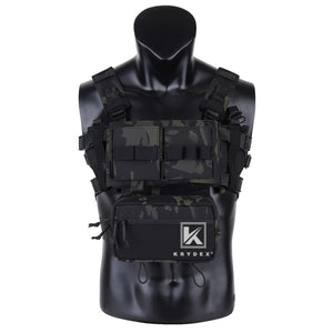 KRYDEX MK3 Tactical Chest Rig Carrier Vest with Magazine Pouch - maxoutdoorgearandgadgets