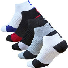 Load image into Gallery viewer, 5 Pairs Cotton Sports Socks With Damping  EU 39-45
