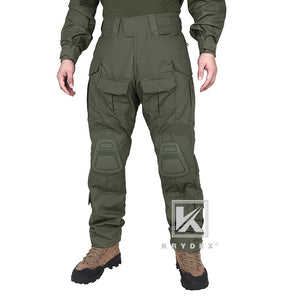 KRYDEX G3 Battlefield Ranger Green CP Style BDU Uniform Pants W/ Knee Pads - maxoutdoorgearandgadgets