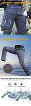 Load image into Gallery viewer, Men Summer Thin Cargo Quick Dry Work Trousers - maxoutdoorgearandgadgets
