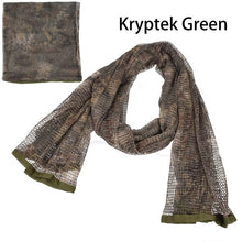 Load image into Gallery viewer, 190*90cm Cotton Military Camouflage Mesh Scarf - maxoutdoorgearandgadgets
