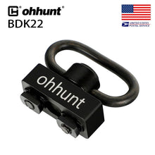 Load image into Gallery viewer, Ohhunt Quick Detach QD Push Button Sling Swivel or M-LOK Sling Adapter - maxoutdoorgearandgadgets
