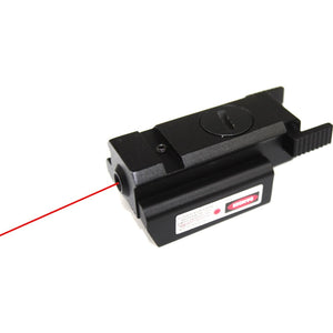 Tactiacl Compact Pistol 20mm Weaver Rail Red Laser Sight  free shipping - maxoutdoorgearandgadgets