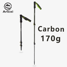 Load image into Gallery viewer, Aricxi Ultralight Carbon Fiber Flip Locks Adjustable Trekking Pole - maxoutdoorgearandgadgets
