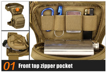 Load image into Gallery viewer, Adjustable Leg Waist Utility Hip Motorcycle Belt Pouch
