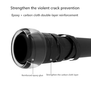 2.4m~5.4m carbon fiber portable telescopic fishing rod - maxoutdoorgearandgadgets