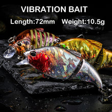 Load image into Gallery viewer, 3PCS/LOT Fishing Lure 72mm 10.5g  Floating Wobblers Hard Plastic Crankbaits - maxoutdoorgearandgadgets
