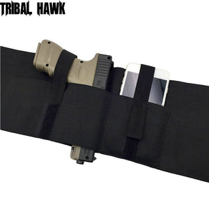 Belly Band Holster Right or Left Hand Waist Support Belt Pouch - maxoutdoorgearandgadgets