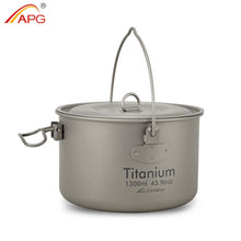 Load image into Gallery viewer, APG 1.3L Titanium Hanging Pot
