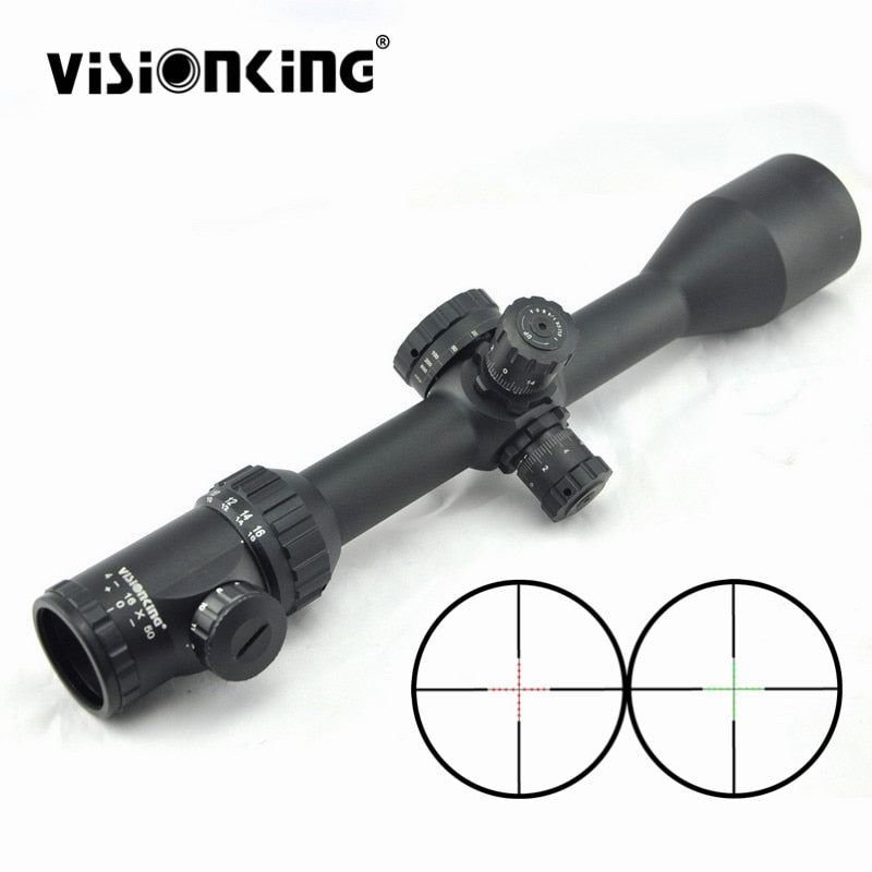 Visionking 4-16x50DL Side Focus Mil-Dot Riflescope For AK47 AR15 M4 - maxoutdoorgearandgadgets